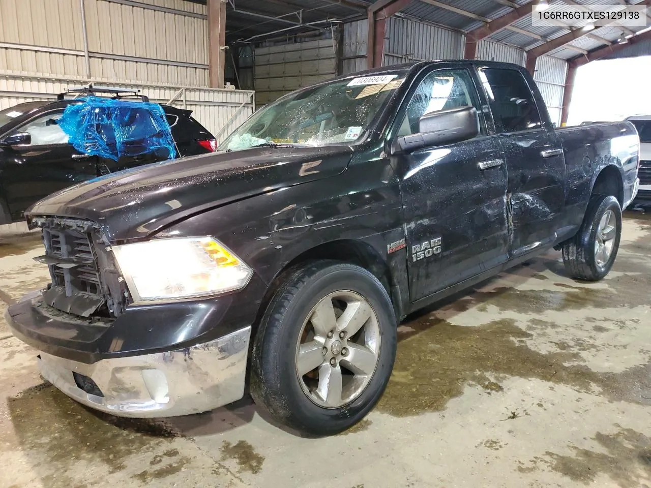 2014 Ram 1500 Slt VIN: 1C6RR6GTXES129138 Lot: 70667204