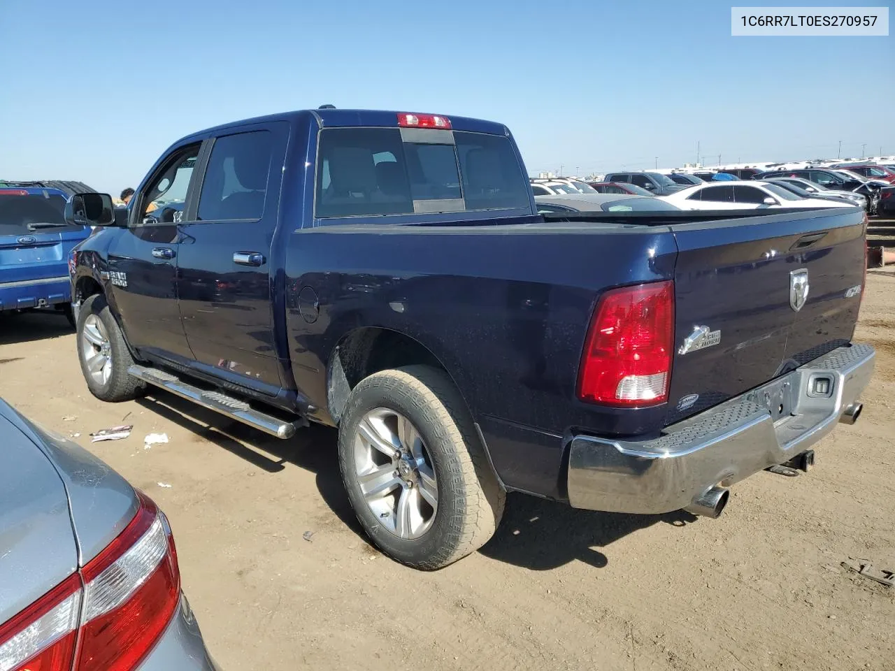 2014 Ram 1500 Slt VIN: 1C6RR7LT0ES270957 Lot: 70675624