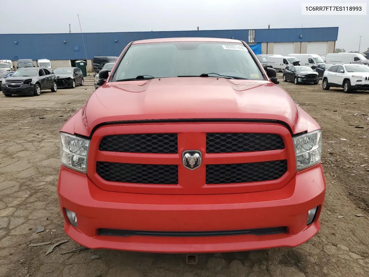 2014 Ram 1500 St VIN: 1C6RR7FT7ES118993 Lot: 70701124