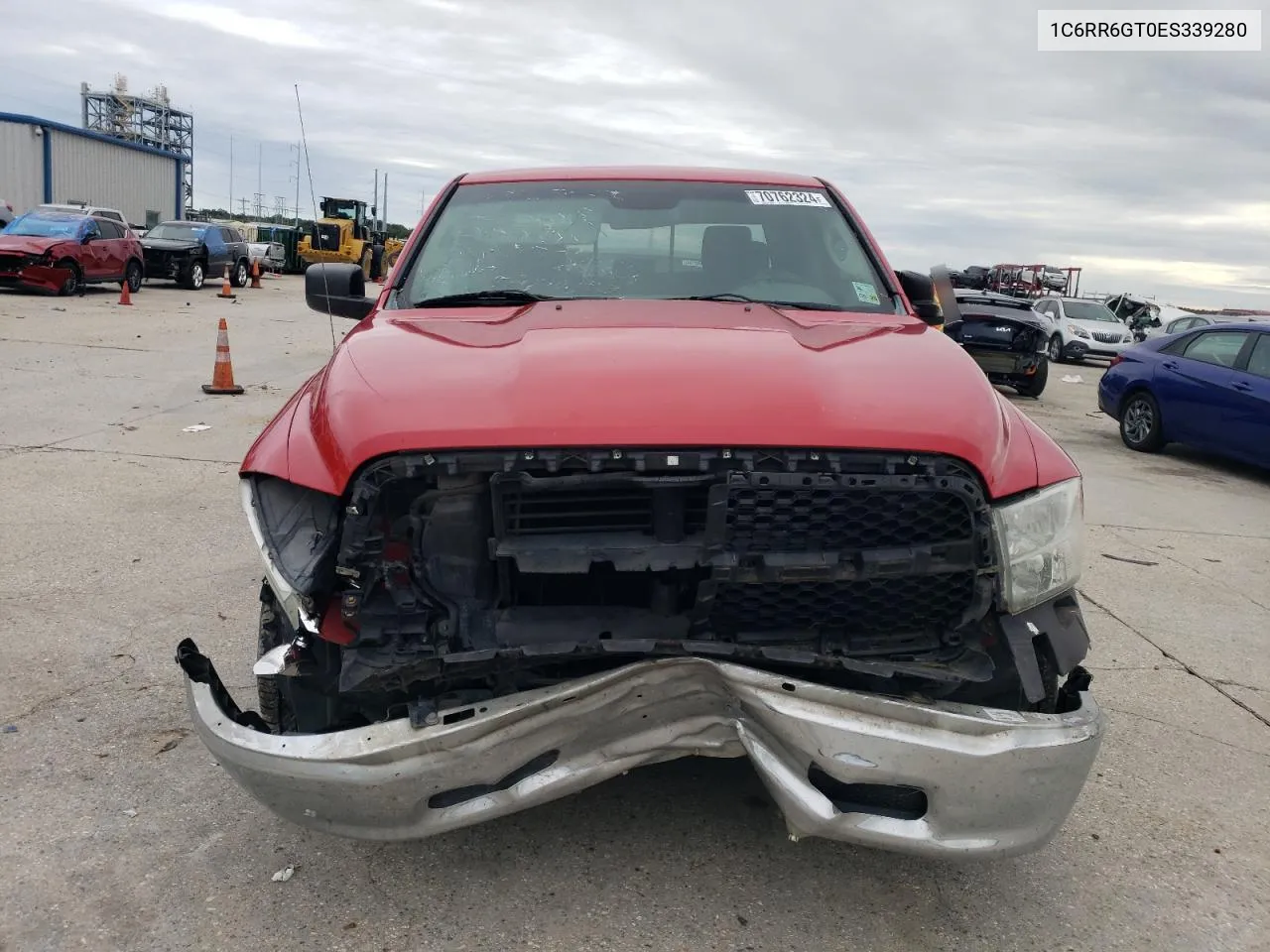 2014 Ram 1500 Slt VIN: 1C6RR6GT0ES339280 Lot: 70762324