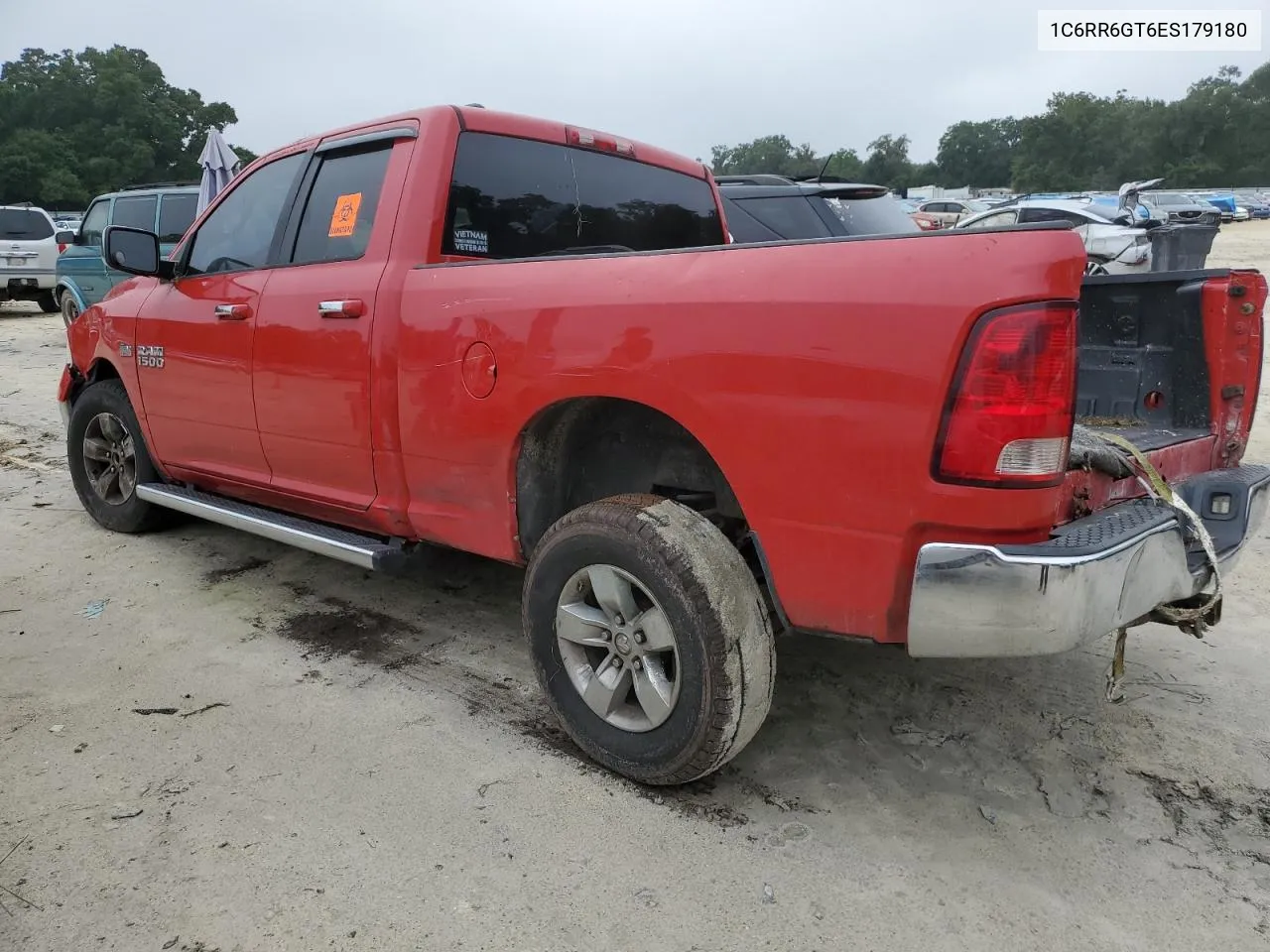 2014 Ram 1500 Slt VIN: 1C6RR6GT6ES179180 Lot: 71212934