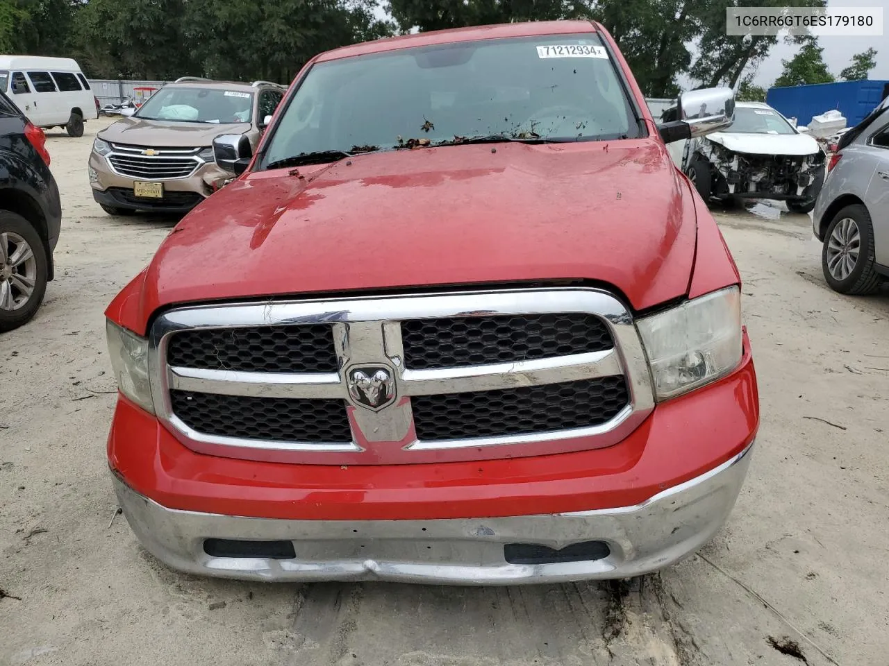 1C6RR6GT6ES179180 2014 Ram 1500 Slt