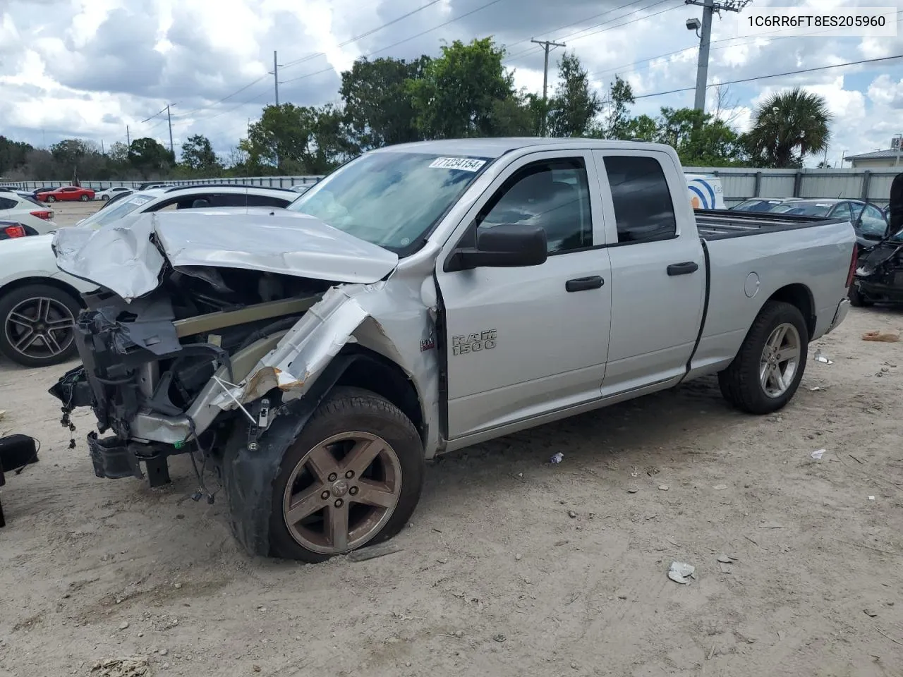 2014 Ram 1500 St VIN: 1C6RR6FT8ES205960 Lot: 71234154