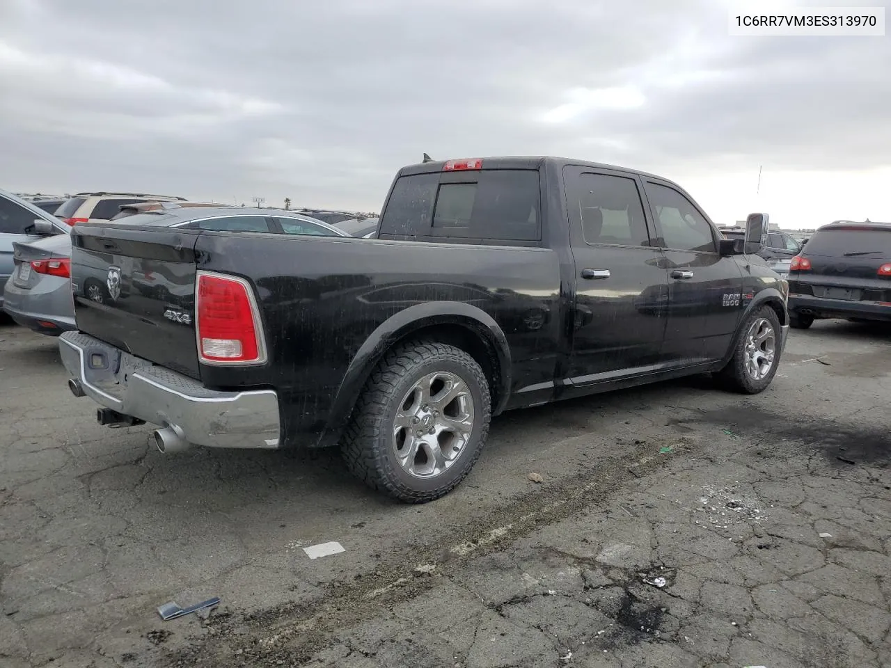 2014 Ram 1500 Laramie VIN: 1C6RR7VM3ES313970 Lot: 71296534