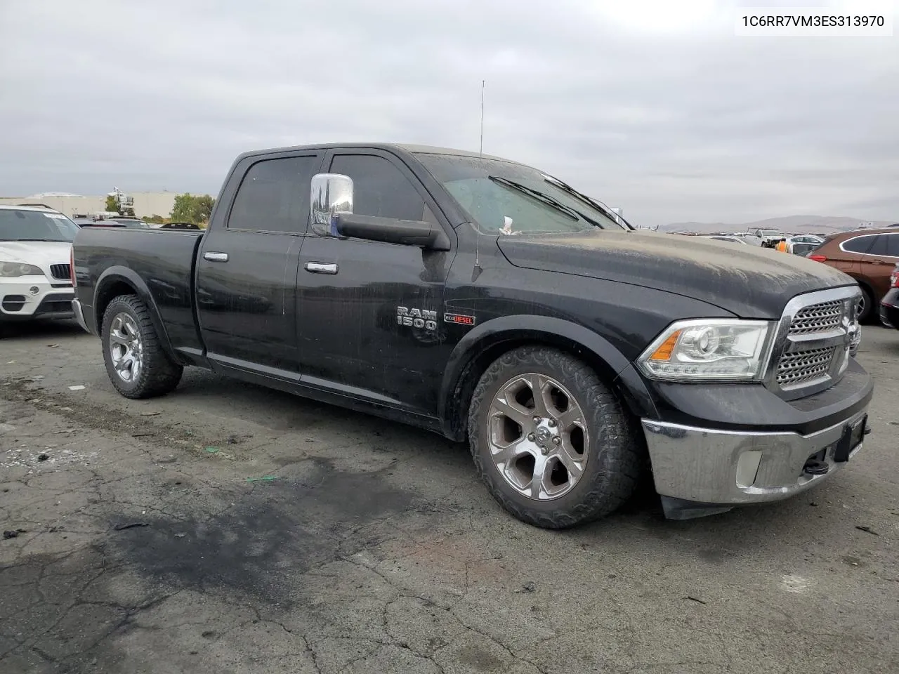 2014 Ram 1500 Laramie VIN: 1C6RR7VM3ES313970 Lot: 71296534