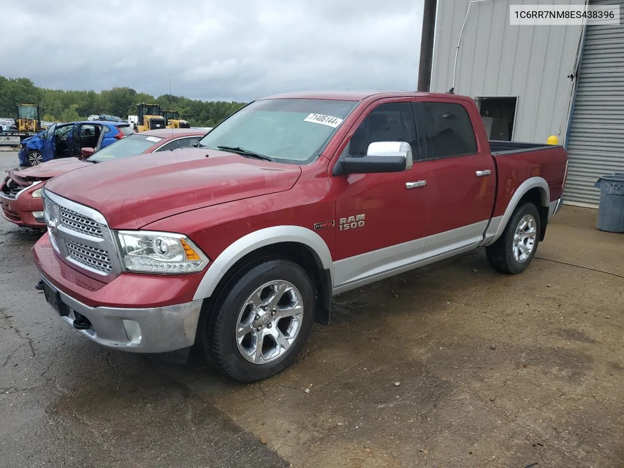 2014 Ram 1500 Laramie VIN: 1C6RR7NM8ES438396 Lot: 71406144