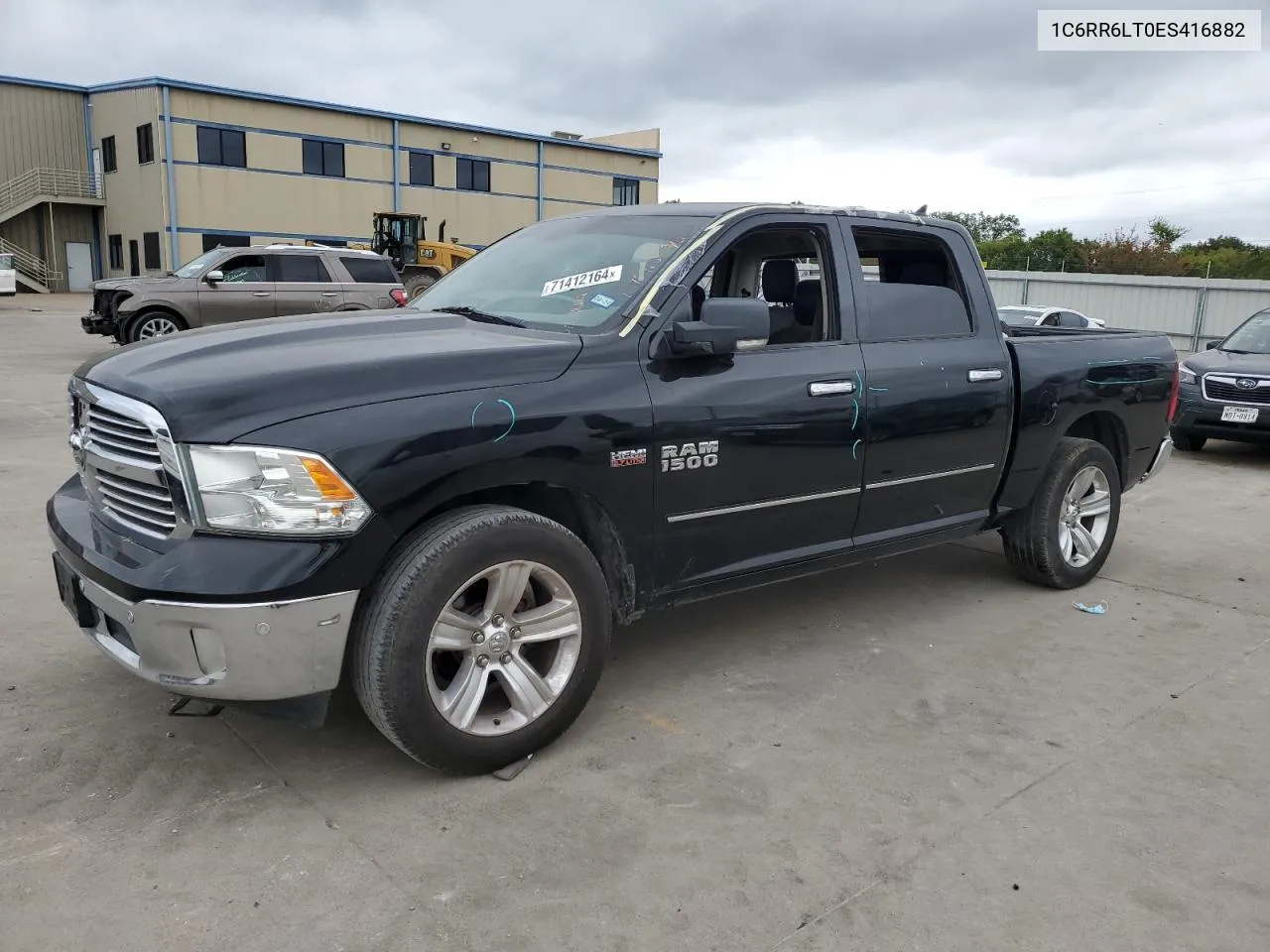 2014 Ram 1500 Slt VIN: 1C6RR6LT0ES416882 Lot: 71412164