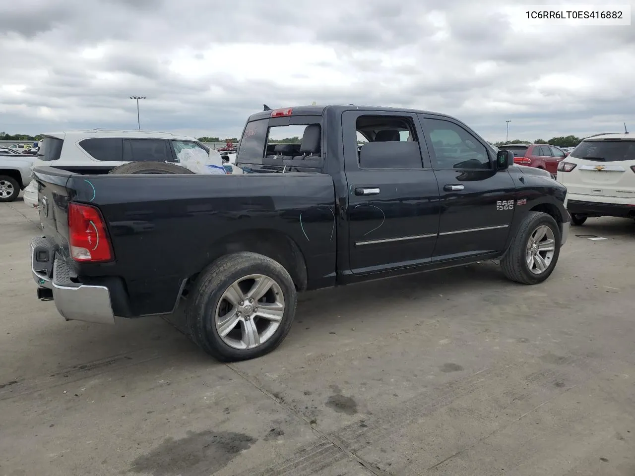 2014 Ram 1500 Slt VIN: 1C6RR6LT0ES416882 Lot: 71412164