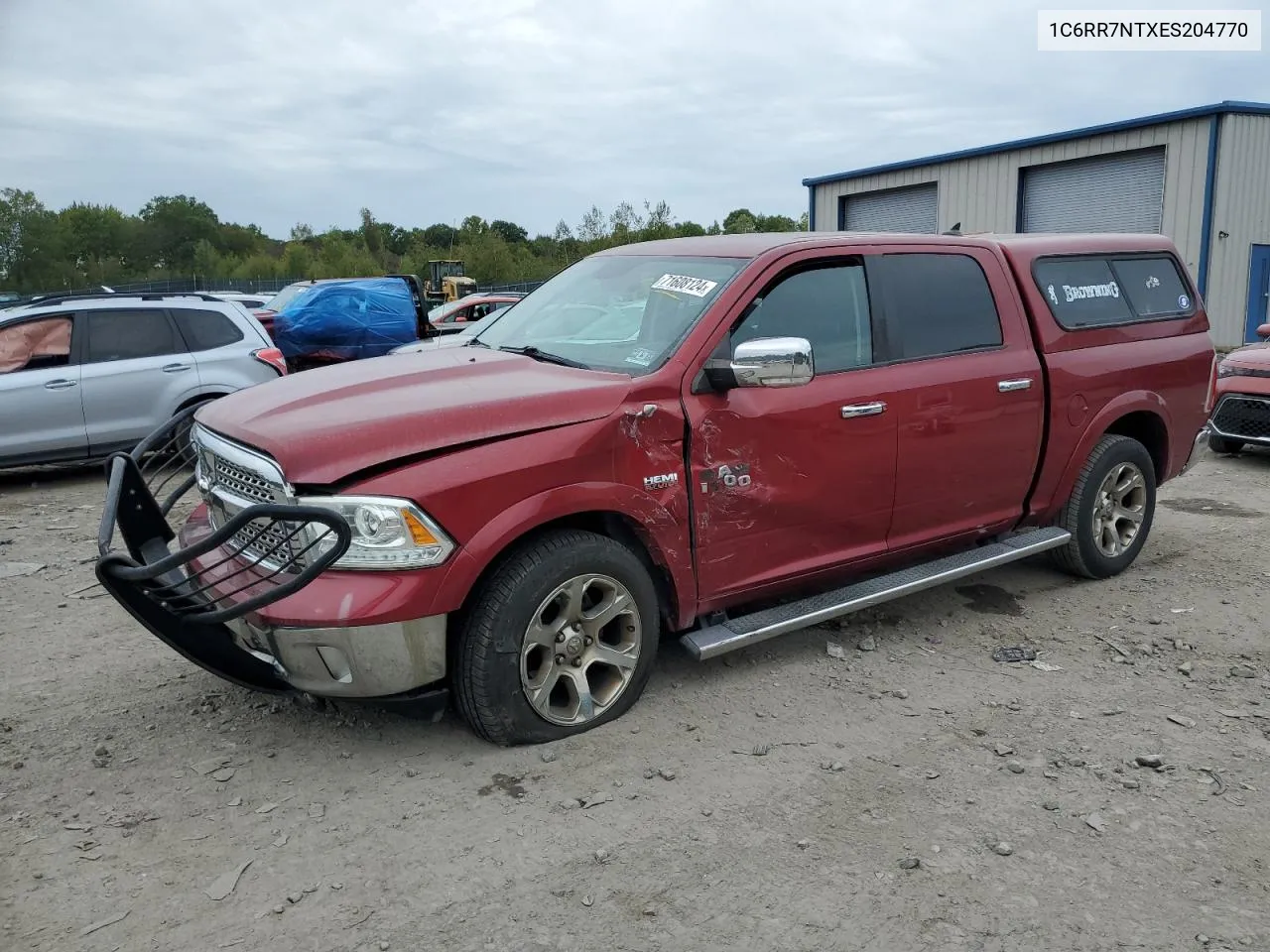 2014 Ram 1500 Laramie VIN: 1C6RR7NTXES204770 Lot: 71608124