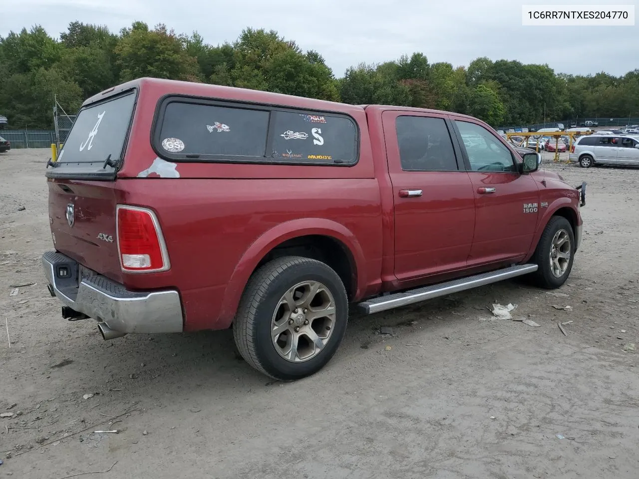 2014 Ram 1500 Laramie VIN: 1C6RR7NTXES204770 Lot: 71608124