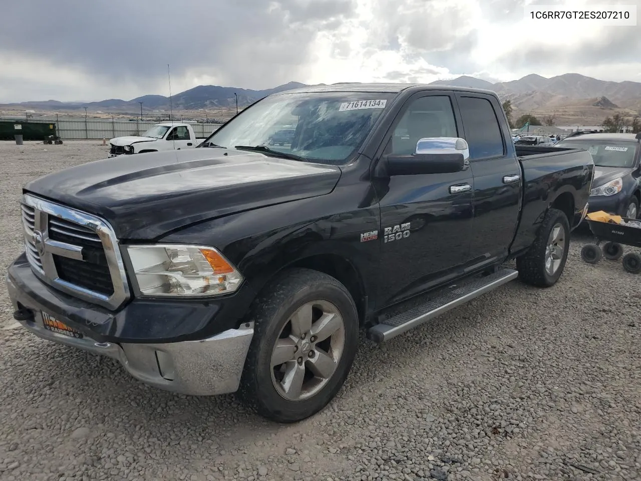 2014 Ram 1500 Slt VIN: 1C6RR7GT2ES207210 Lot: 71614134