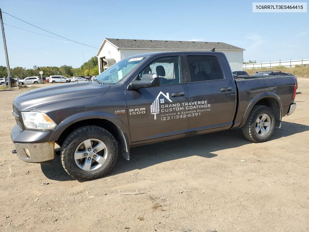 2014 Ram 1500 Slt VIN: 1C6RR7LT3ES464415 Lot: 71639014