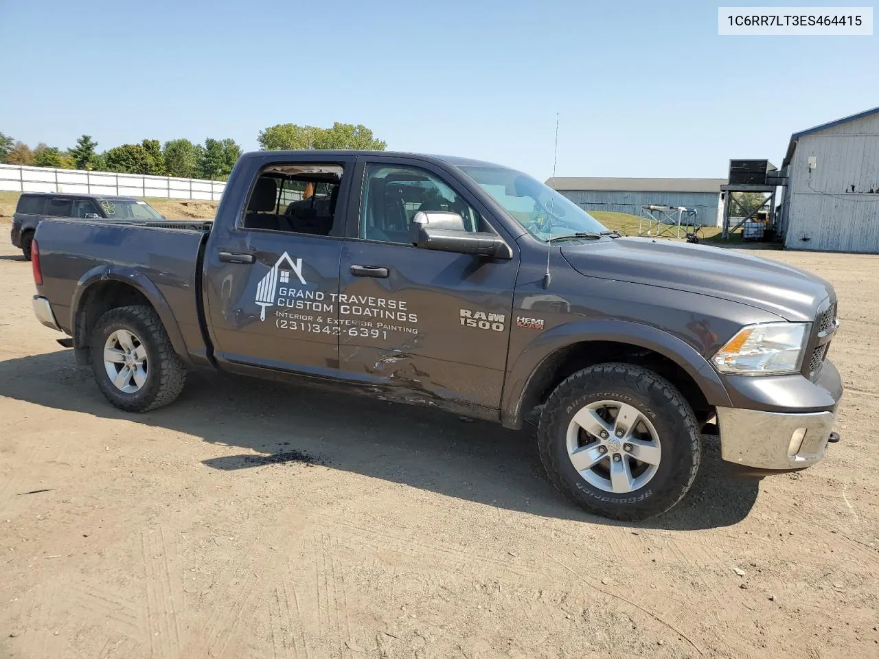 2014 Ram 1500 Slt VIN: 1C6RR7LT3ES464415 Lot: 71639014