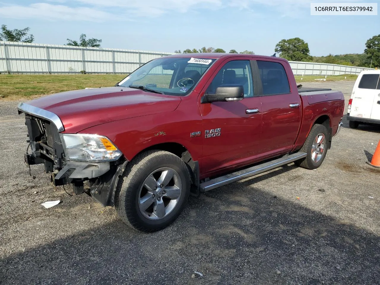 2014 Ram 1500 Slt VIN: 1C6RR7LT6ES379942 Lot: 71650144