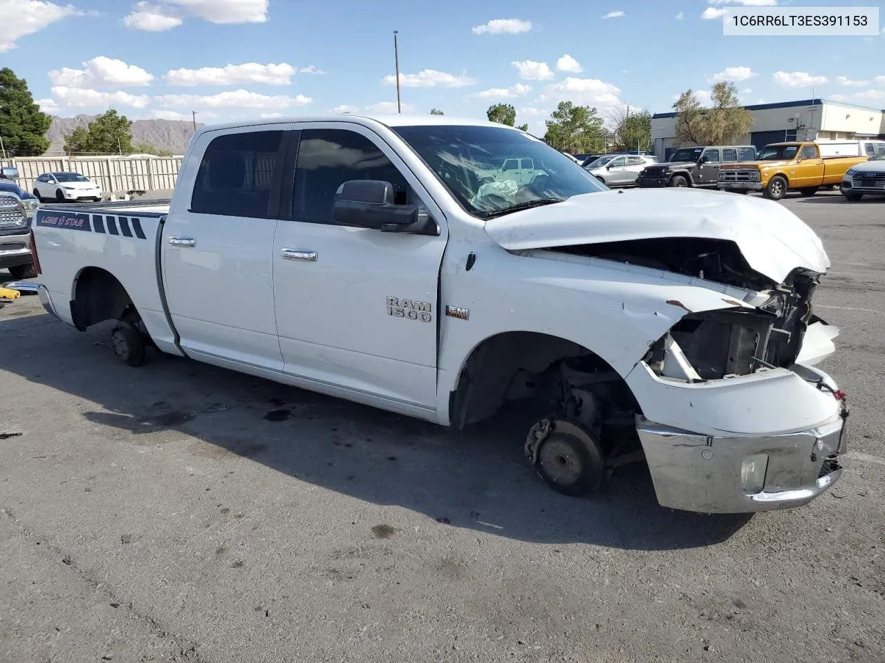 2014 Ram 1500 Slt VIN: 1C6RR6LT3ES391153 Lot: 71674194