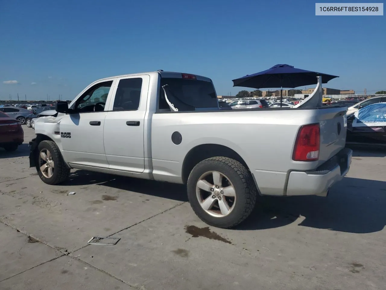 2014 Ram 1500 St VIN: 1C6RR6FT8ES154928 Lot: 71722354