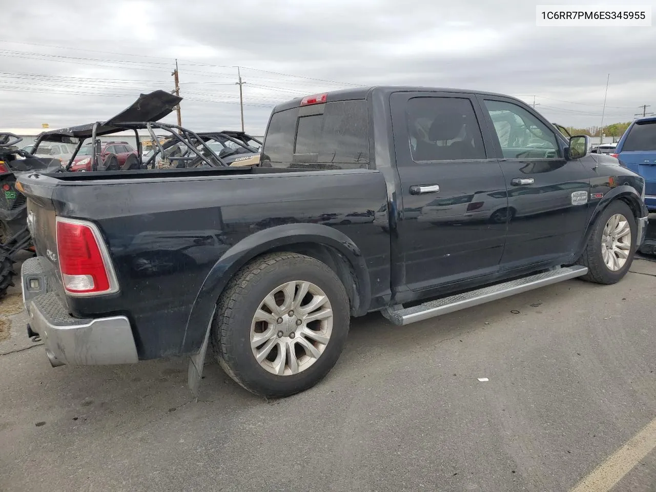 2014 Ram 1500 Longhorn VIN: 1C6RR7PM6ES345955 Lot: 71765624