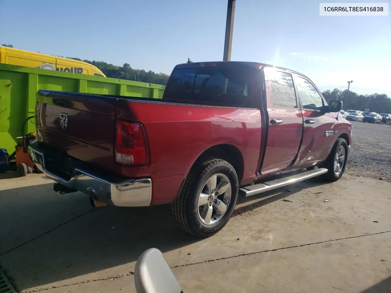 2014 Ram 1500 Slt VIN: 1C6RR6LT8ES416838 Lot: 71803234