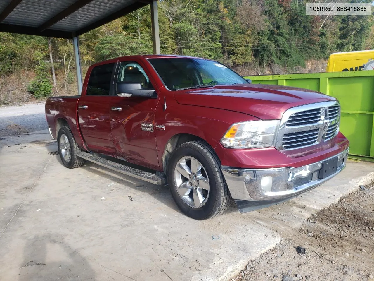 2014 Ram 1500 Slt VIN: 1C6RR6LT8ES416838 Lot: 71803234