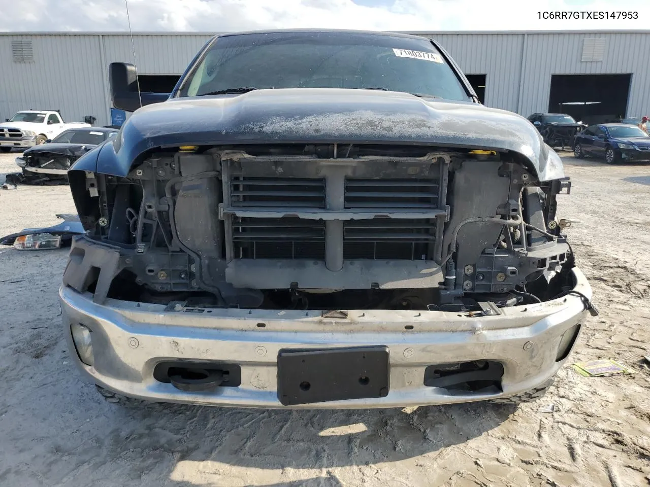 2014 Ram 1500 Slt VIN: 1C6RR7GTXES147953 Lot: 71803774