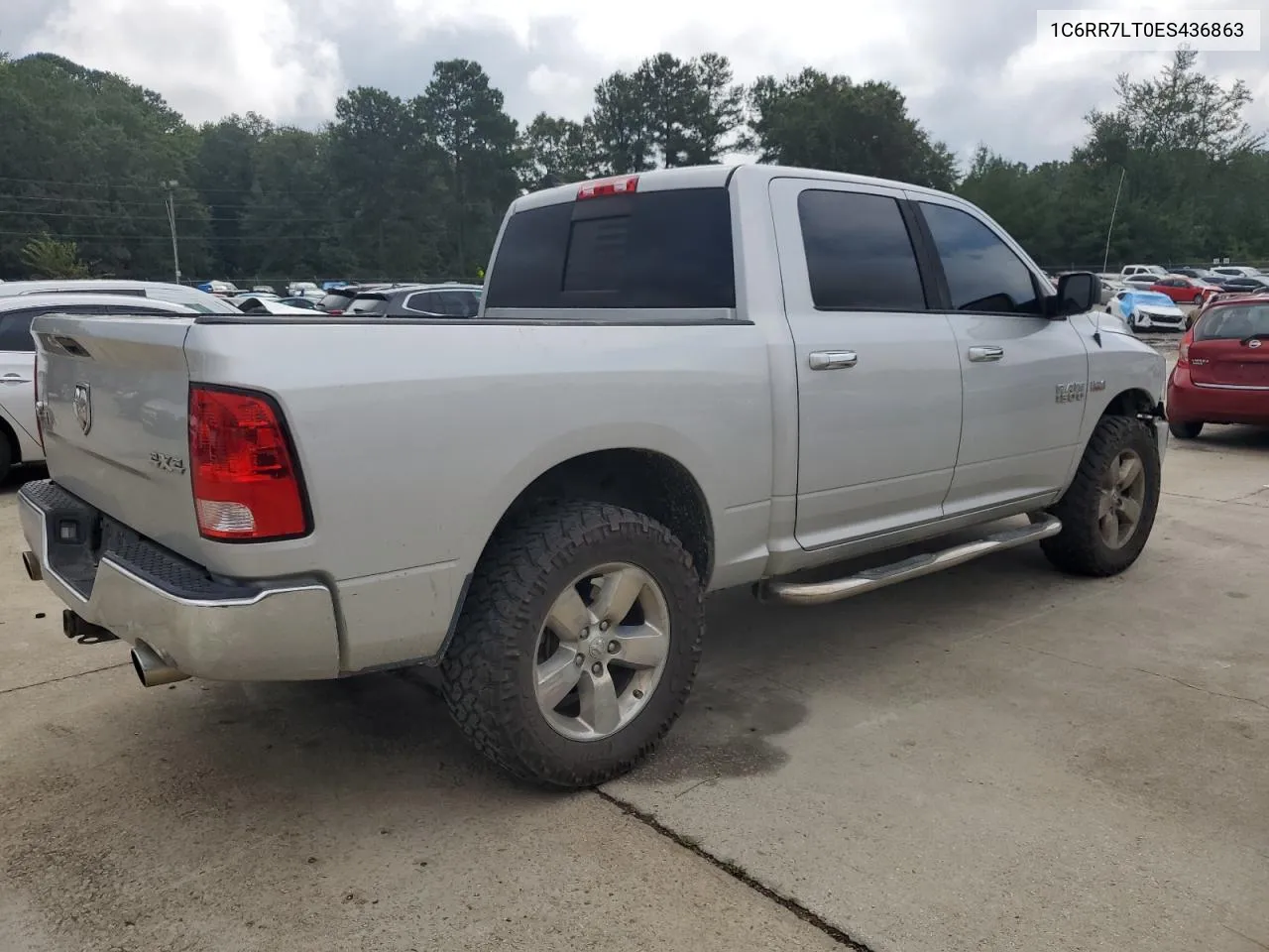 2014 Ram 1500 Slt VIN: 1C6RR7LT0ES436863 Lot: 71821714