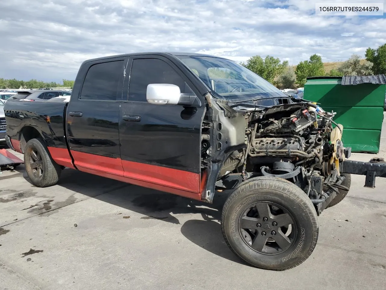 2014 Ram 1500 Sport VIN: 1C6RR7UT9ES244579 Lot: 71956444