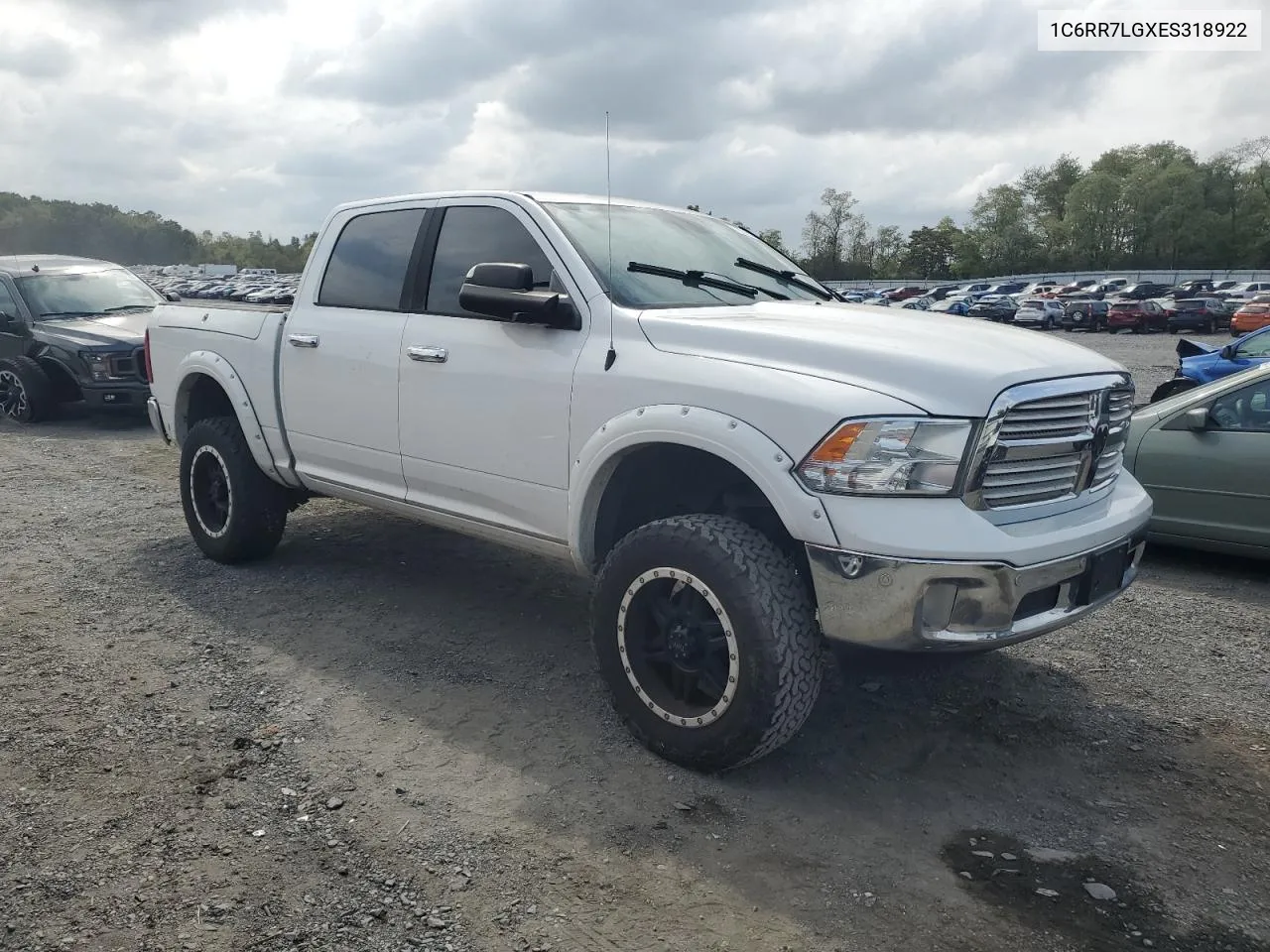 2014 Ram 1500 Slt VIN: 1C6RR7LGXES318922 Lot: 72013864