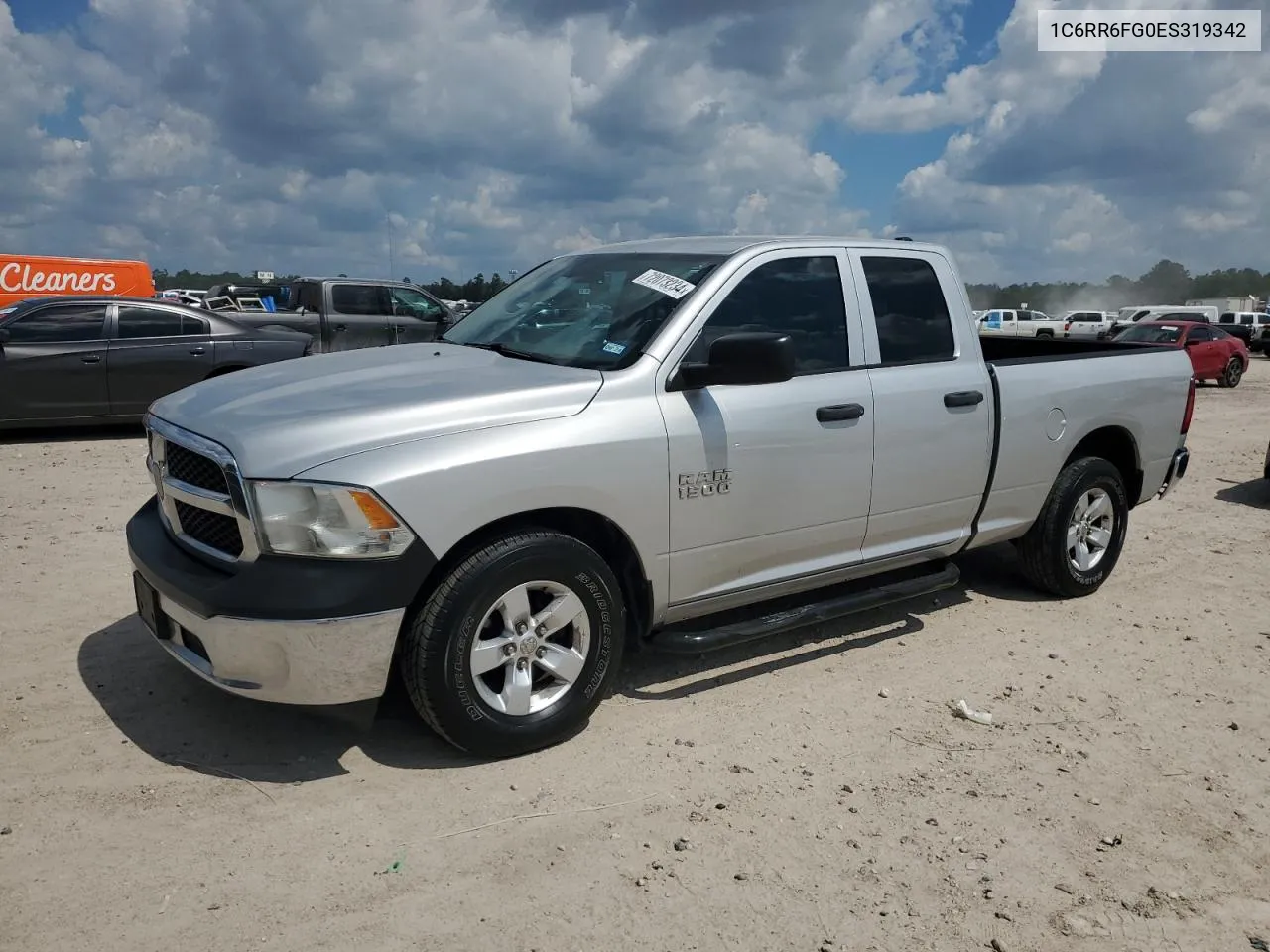 2014 Ram 1500 St VIN: 1C6RR6FG0ES319342 Lot: 72073234