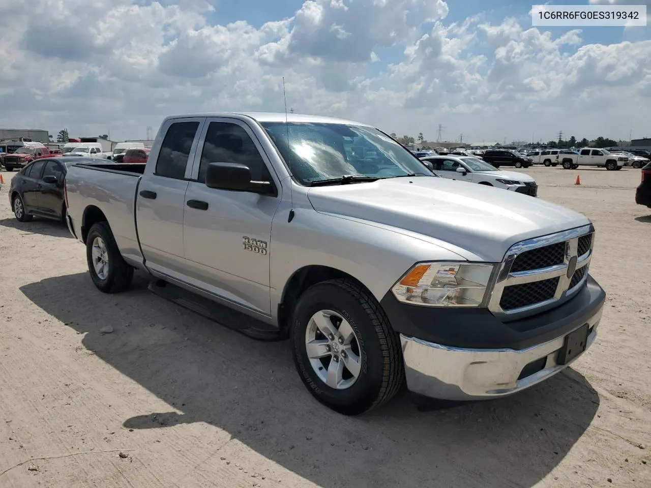 2014 Ram 1500 St VIN: 1C6RR6FG0ES319342 Lot: 72073234