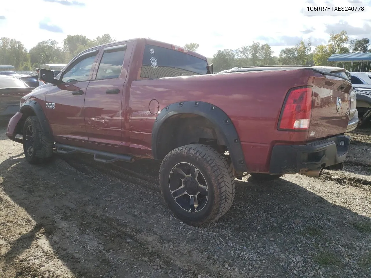 2014 Ram 1500 St VIN: 1C6RR7FTXES240778 Lot: 72161924