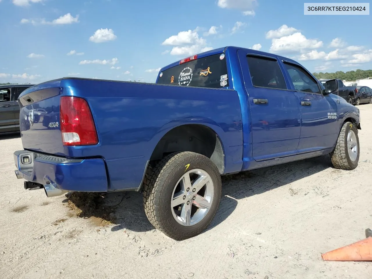 2014 Ram 1500 St VIN: 3C6RR7KT5EG210424 Lot: 72171484