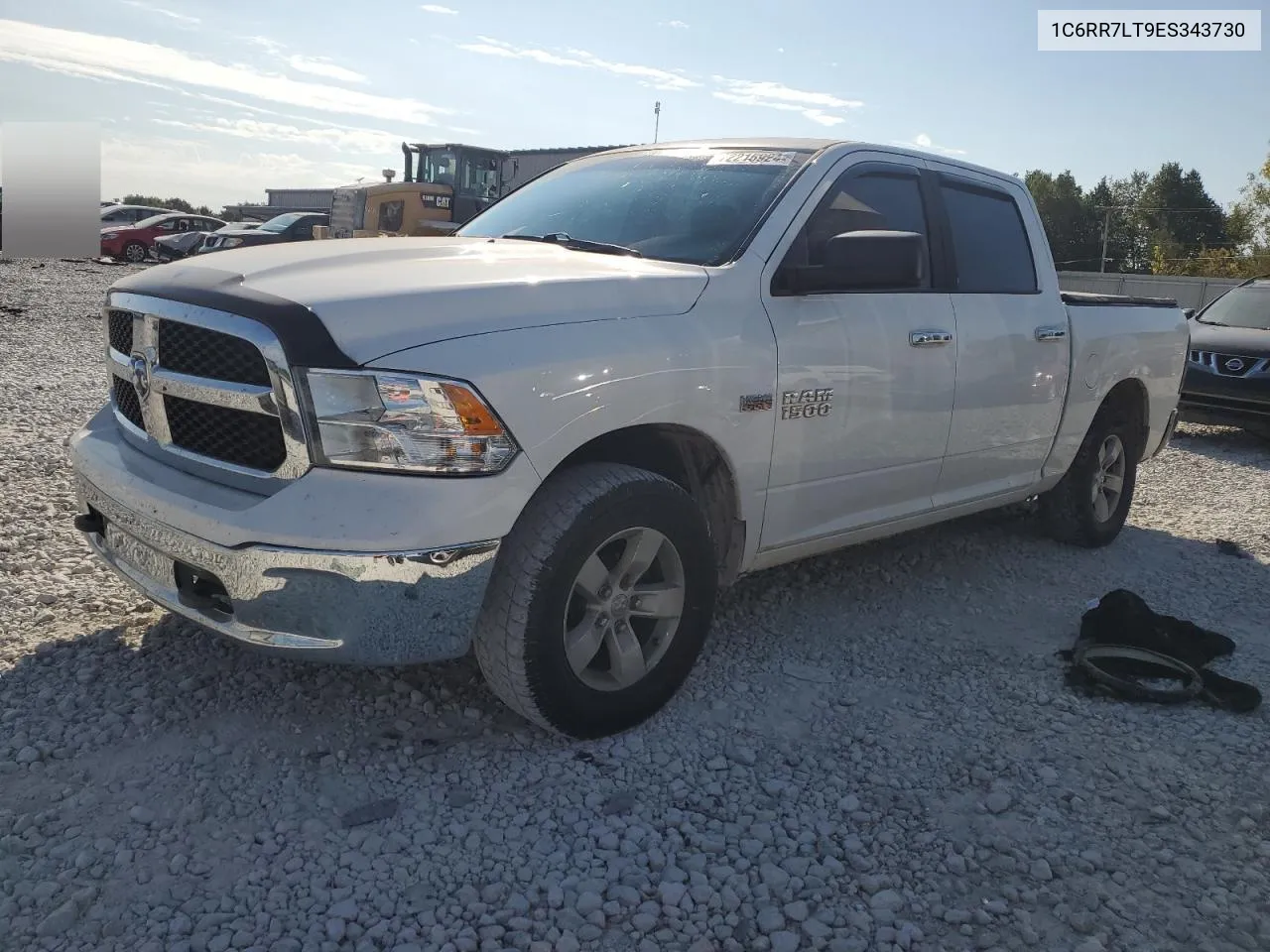 2014 Ram 1500 Slt VIN: 1C6RR7LT9ES343730 Lot: 72216924