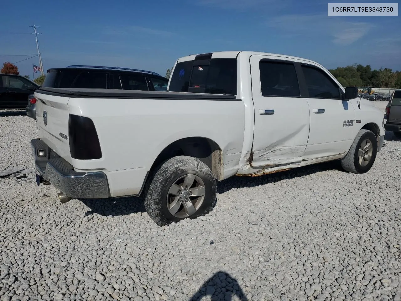 2014 Ram 1500 Slt VIN: 1C6RR7LT9ES343730 Lot: 72216924