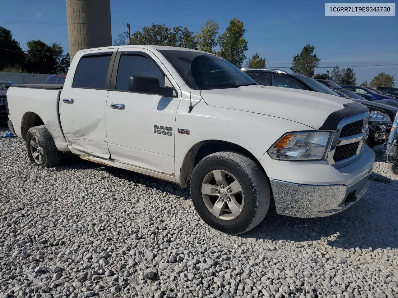 2014 Ram 1500 Slt VIN: 1C6RR7LT9ES343730 Lot: 72216924