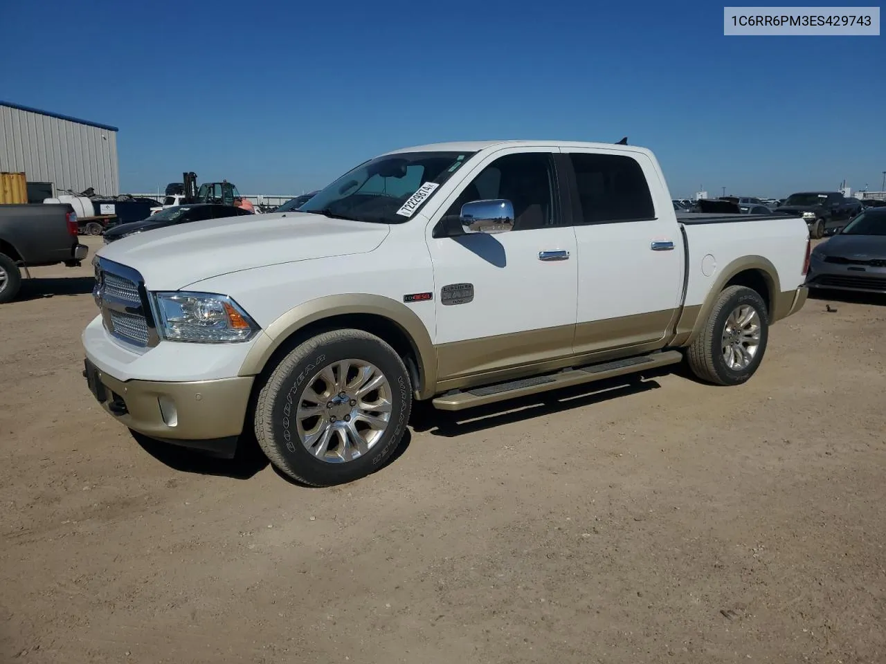 2014 Ram 1500 Longhorn VIN: 1C6RR6PM3ES429743 Lot: 72229874