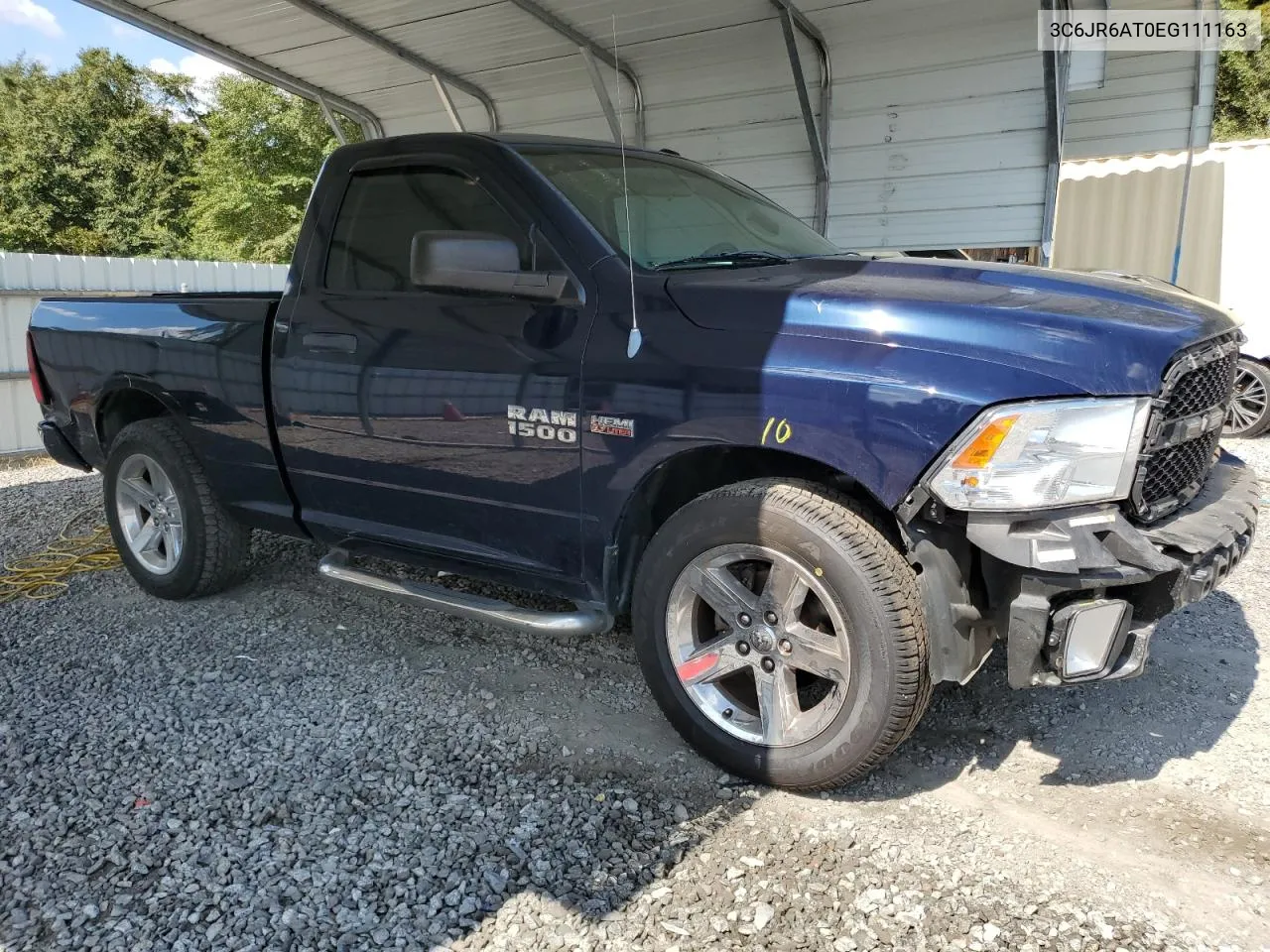 2014 Ram 1500 St VIN: 3C6JR6AT0EG111163 Lot: 72392214