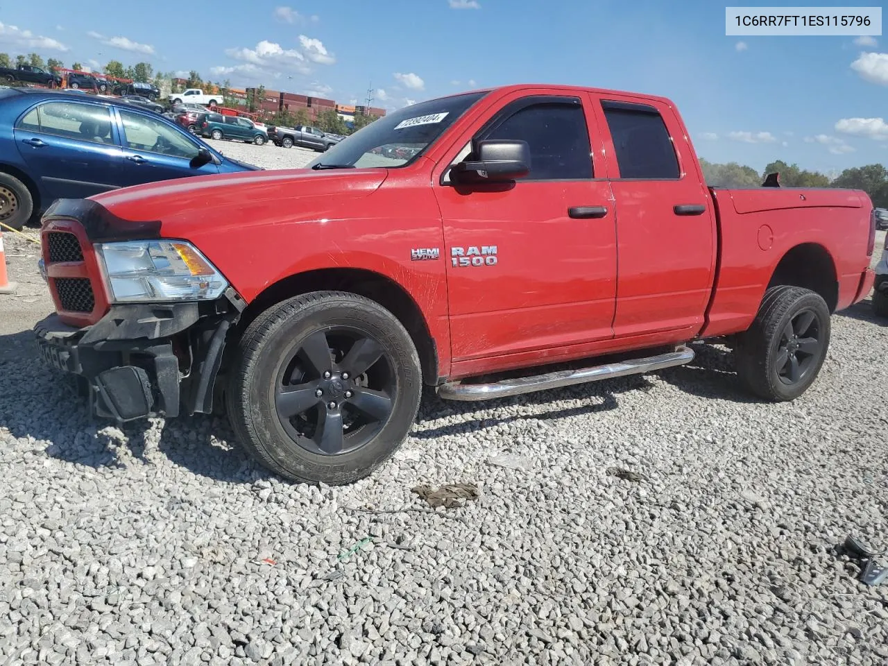 2014 Ram 1500 St VIN: 1C6RR7FT1ES115796 Lot: 72392404