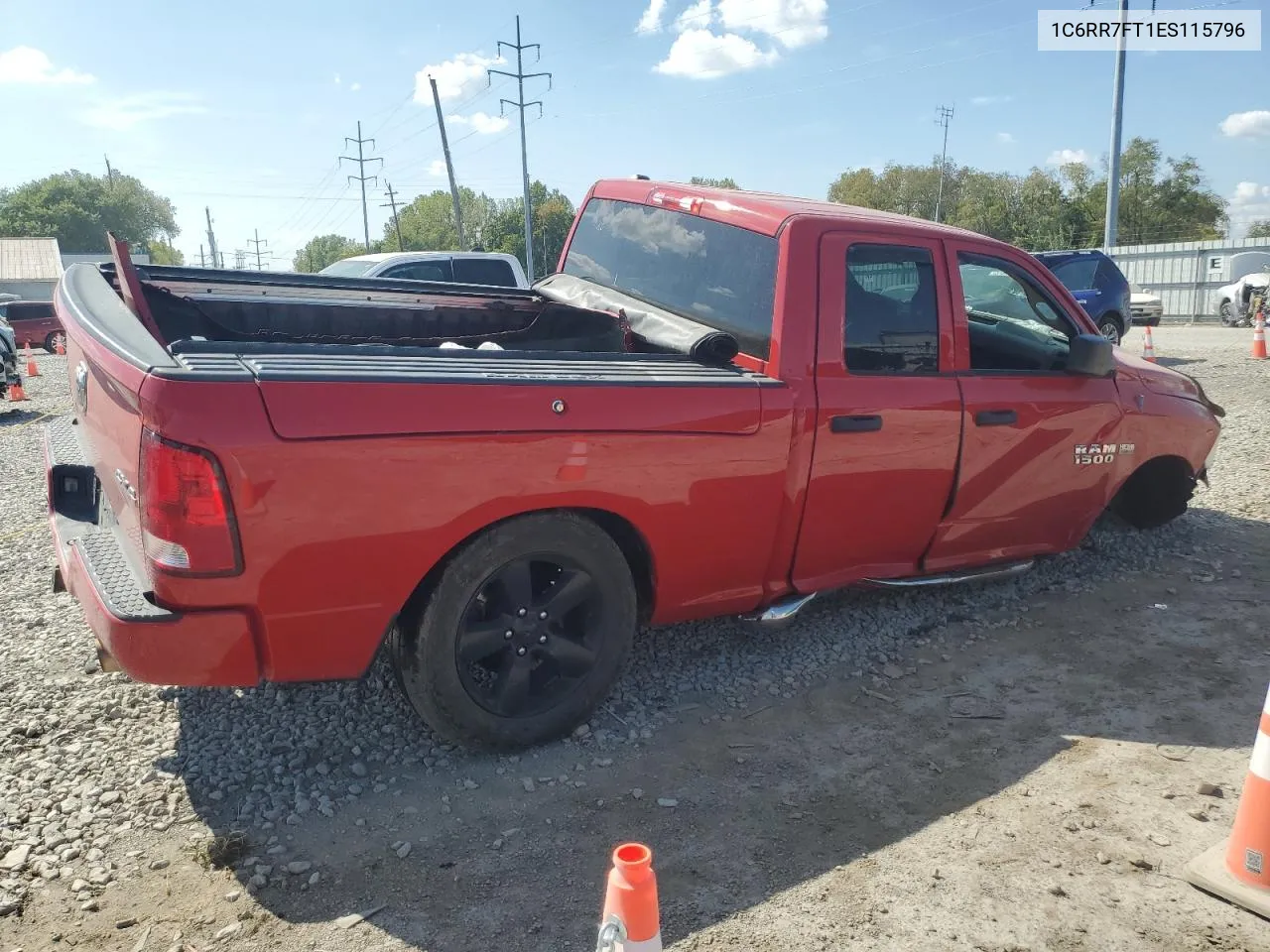 2014 Ram 1500 St VIN: 1C6RR7FT1ES115796 Lot: 72392404