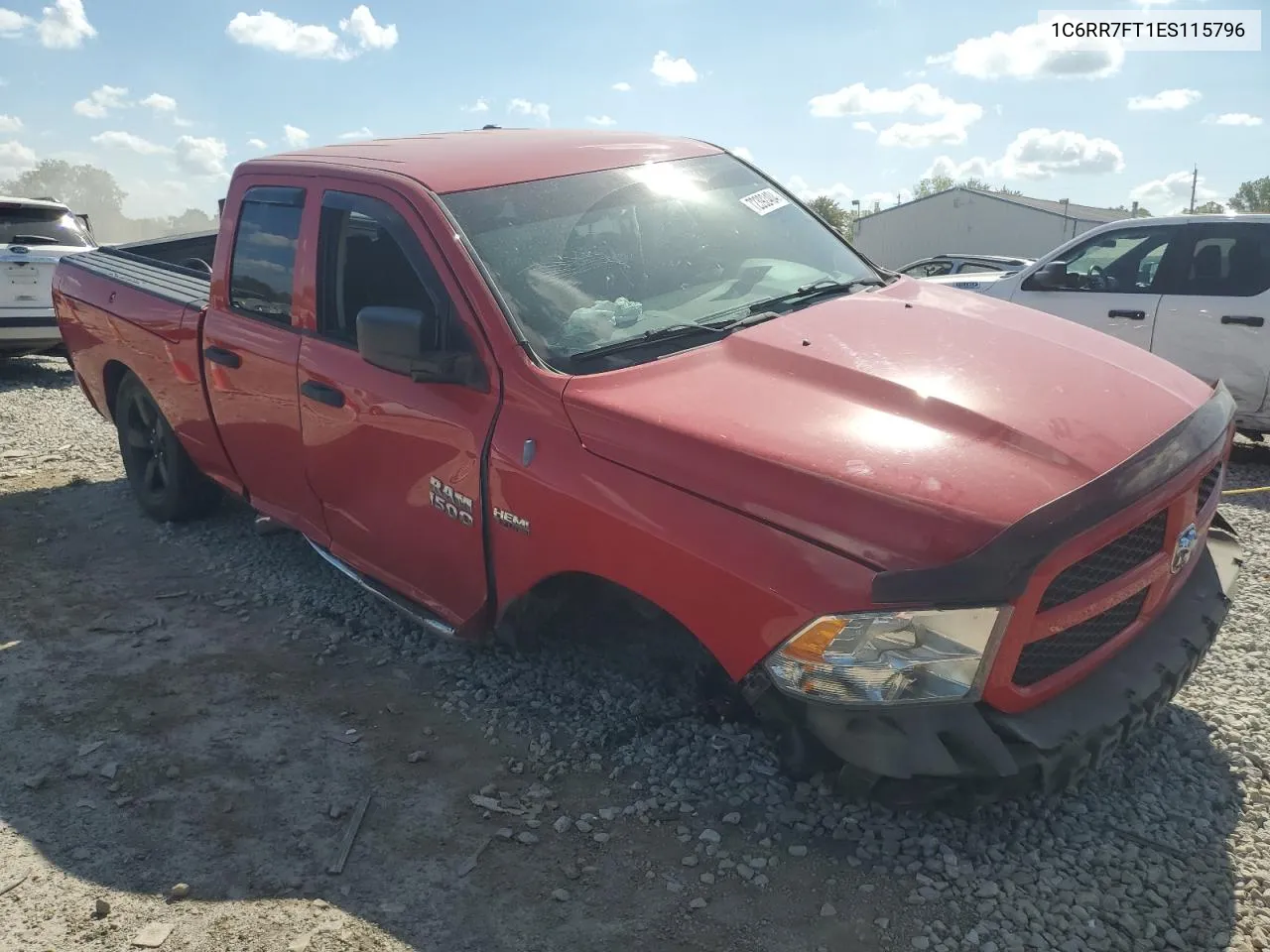 2014 Ram 1500 St VIN: 1C6RR7FT1ES115796 Lot: 72392404