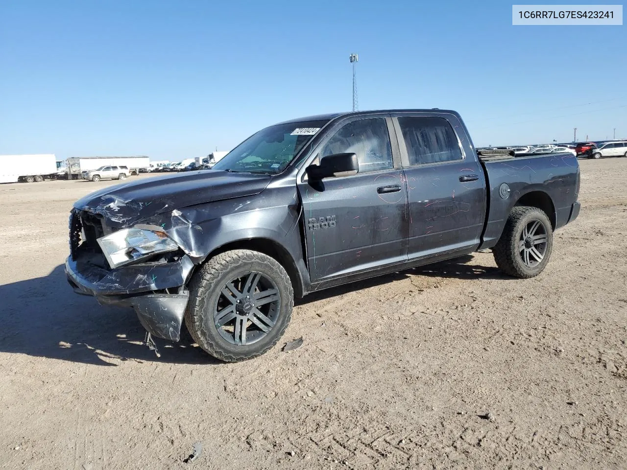 2014 Ram 1500 Slt VIN: 1C6RR7LG7ES423241 Lot: 72410424