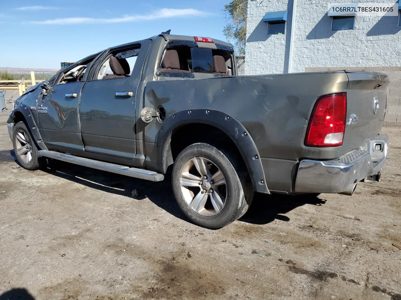 2014 Ram 1500 Slt VIN: 1C6RR7LT8ES431605 Lot: 72576244