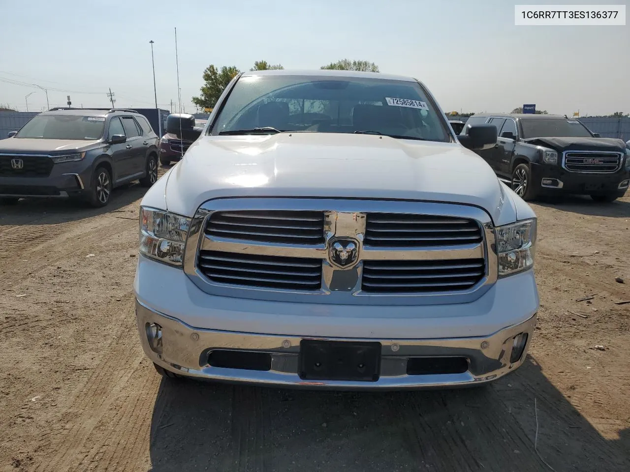 2014 Ram 1500 Slt VIN: 1C6RR7TT3ES136377 Lot: 72585814