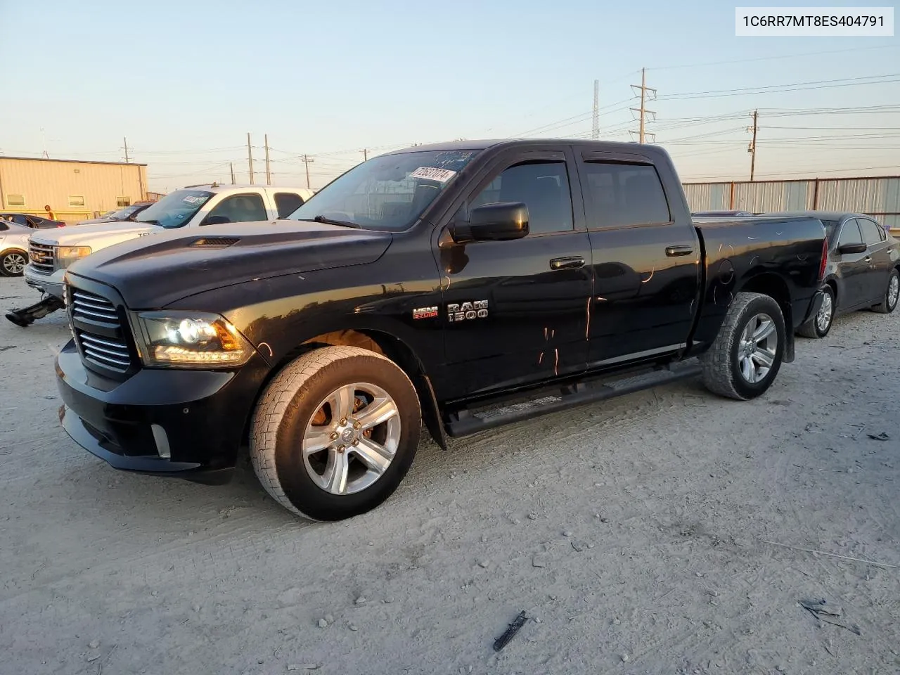 2014 Ram 1500 Sport VIN: 1C6RR7MT8ES404791 Lot: 72637074