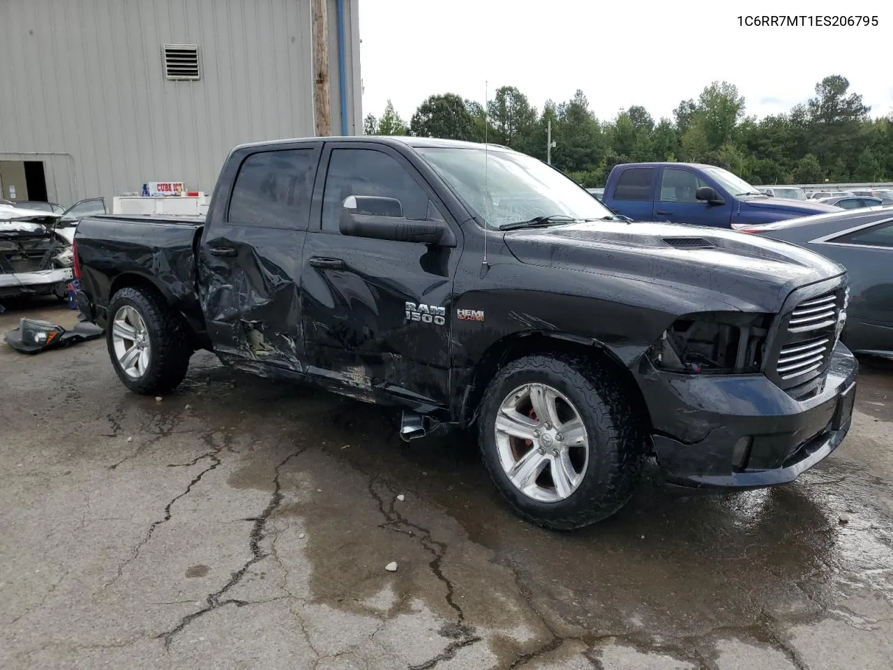 2014 Ram 1500 Sport VIN: 1C6RR7MT1ES206795 Lot: 72705814