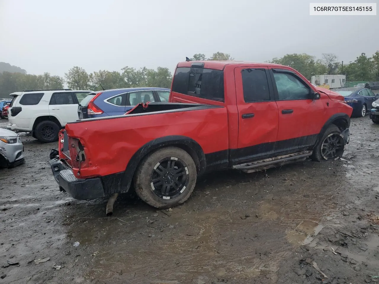 2014 Ram 1500 Slt VIN: 1C6RR7GT5ES145155 Lot: 72709304