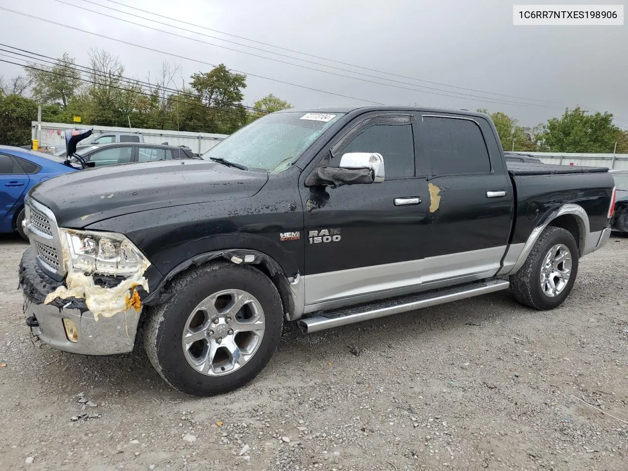 2014 Ram 1500 Laramie VIN: 1C6RR7NTXES198906 Lot: 72773104