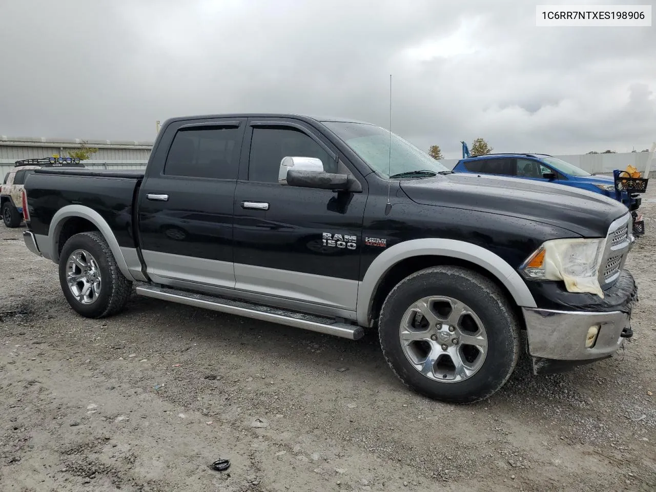 2014 Ram 1500 Laramie VIN: 1C6RR7NTXES198906 Lot: 72773104