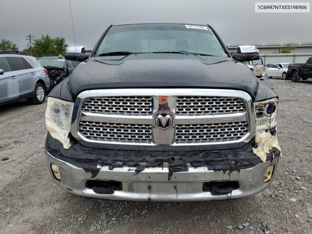 2014 Ram 1500 Laramie VIN: 1C6RR7NTXES198906 Lot: 72773104