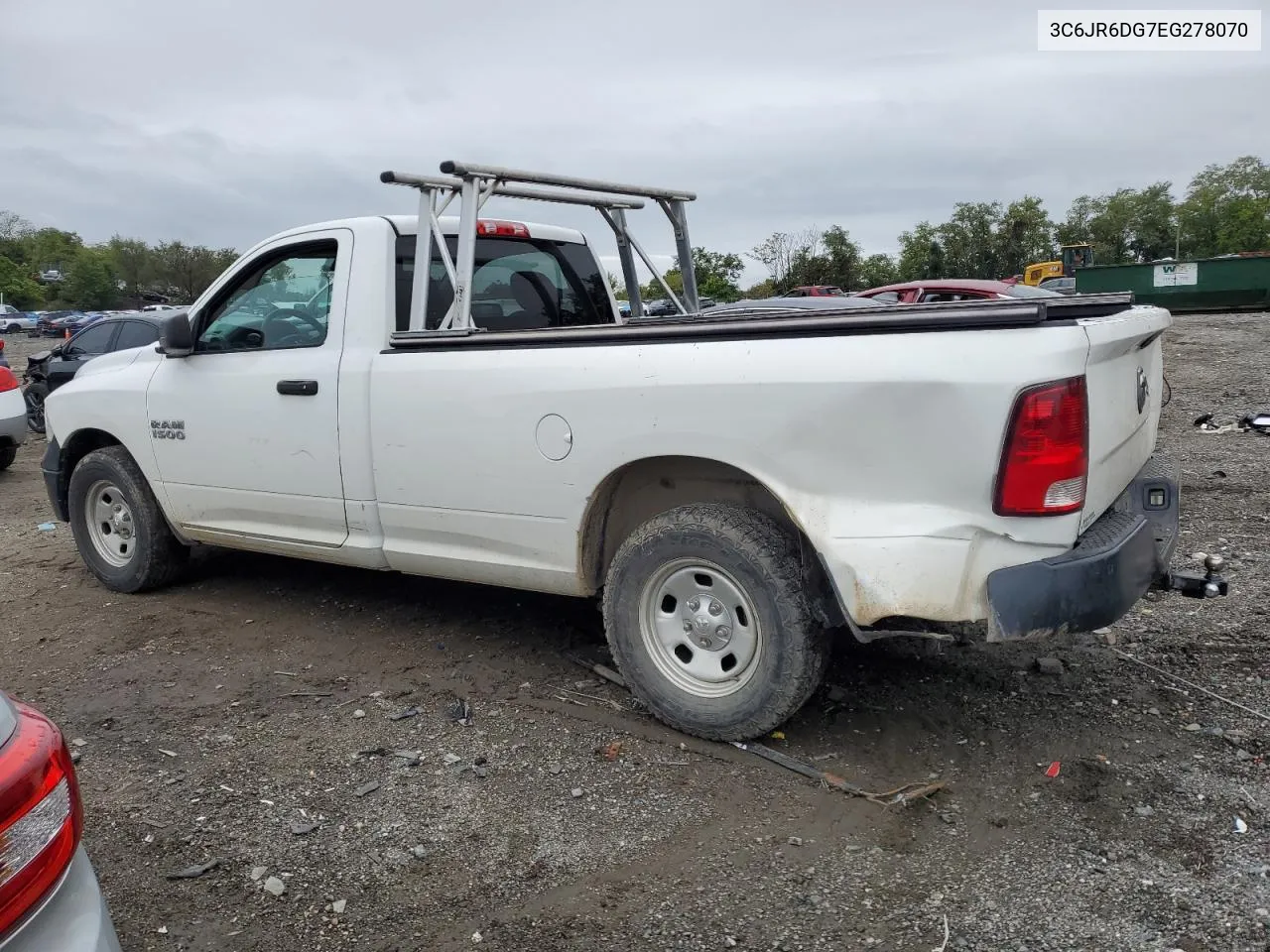 2014 Ram 1500 St VIN: 3C6JR6DG7EG278070 Lot: 72851104