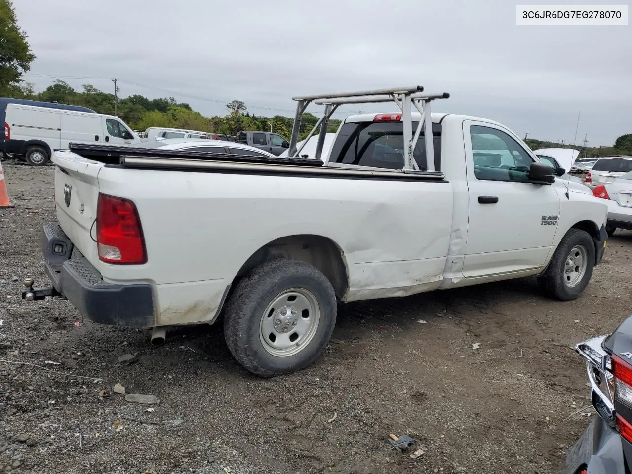 2014 Ram 1500 St VIN: 3C6JR6DG7EG278070 Lot: 72851104